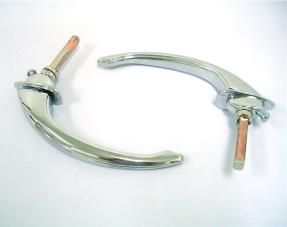 1940 Ford Deluxe Car Outside Exterior Door Handles PAIR