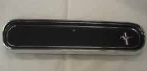 1966 Ford Mustang Standard Black Glove Box Door