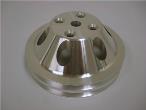Small Block Chevy 2 Groove Long Water Pump Pulley