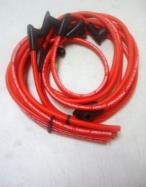 10.2 MM Red Over Header HEI Spark Plug Wires